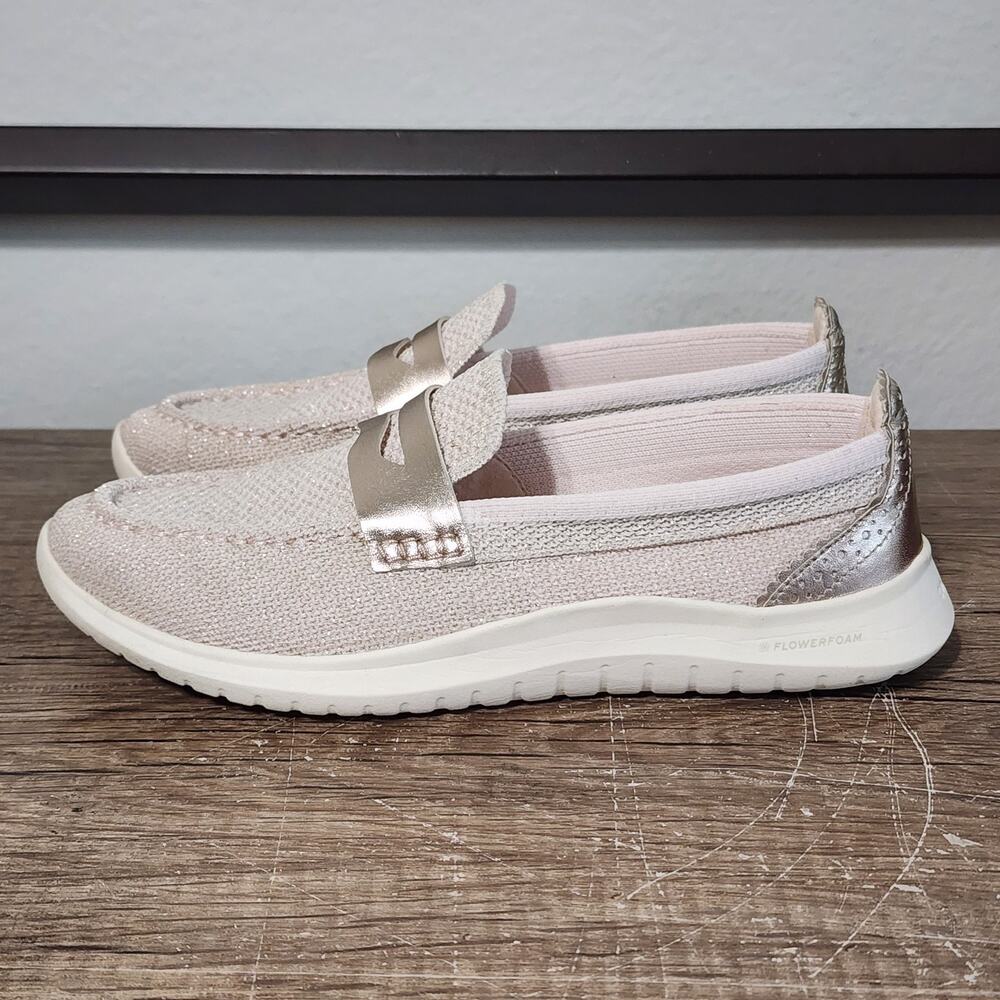 Cole Haan Zerogrand Meritt Stitchlite Women's Slip-On Casual Shoes Size 5.5 Pink